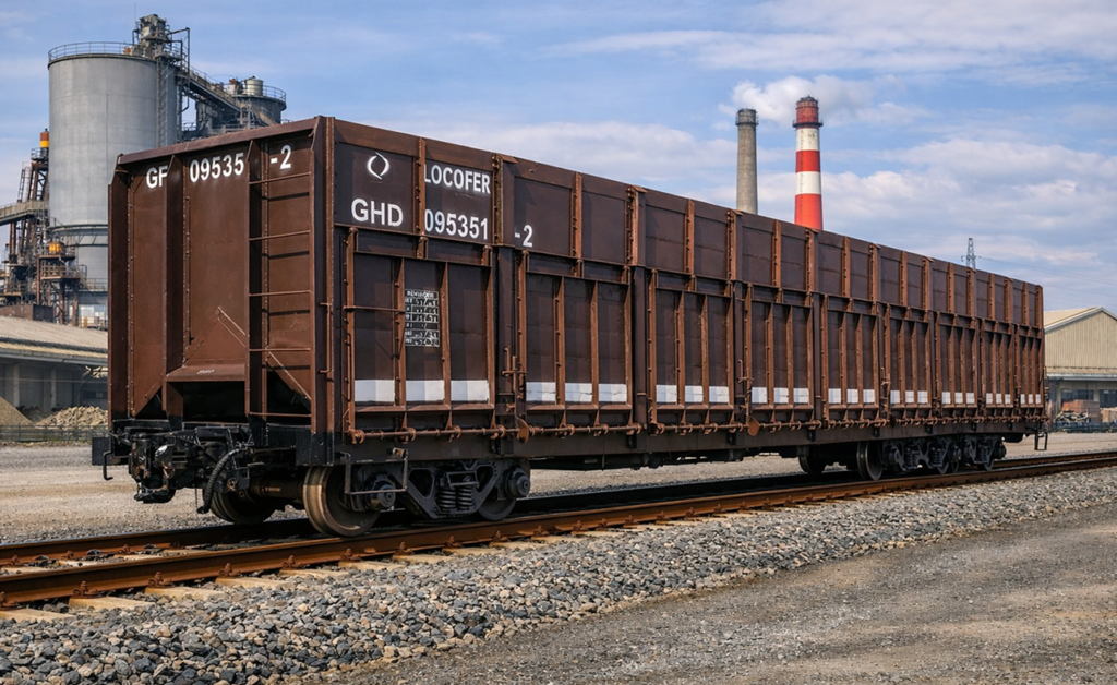 locomotivas e vagões
